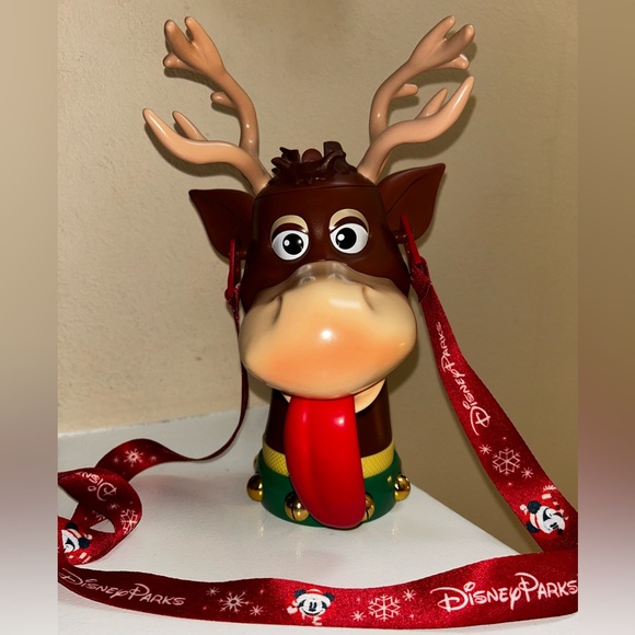 Disneyland Christmas Reindeer Sipper NWOT - Picture 1 of 9